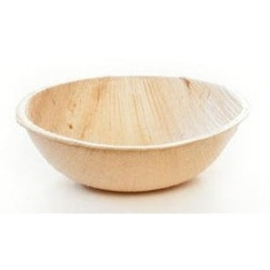 Disposable Palm Leaf Mini Bowls (25 pieces)