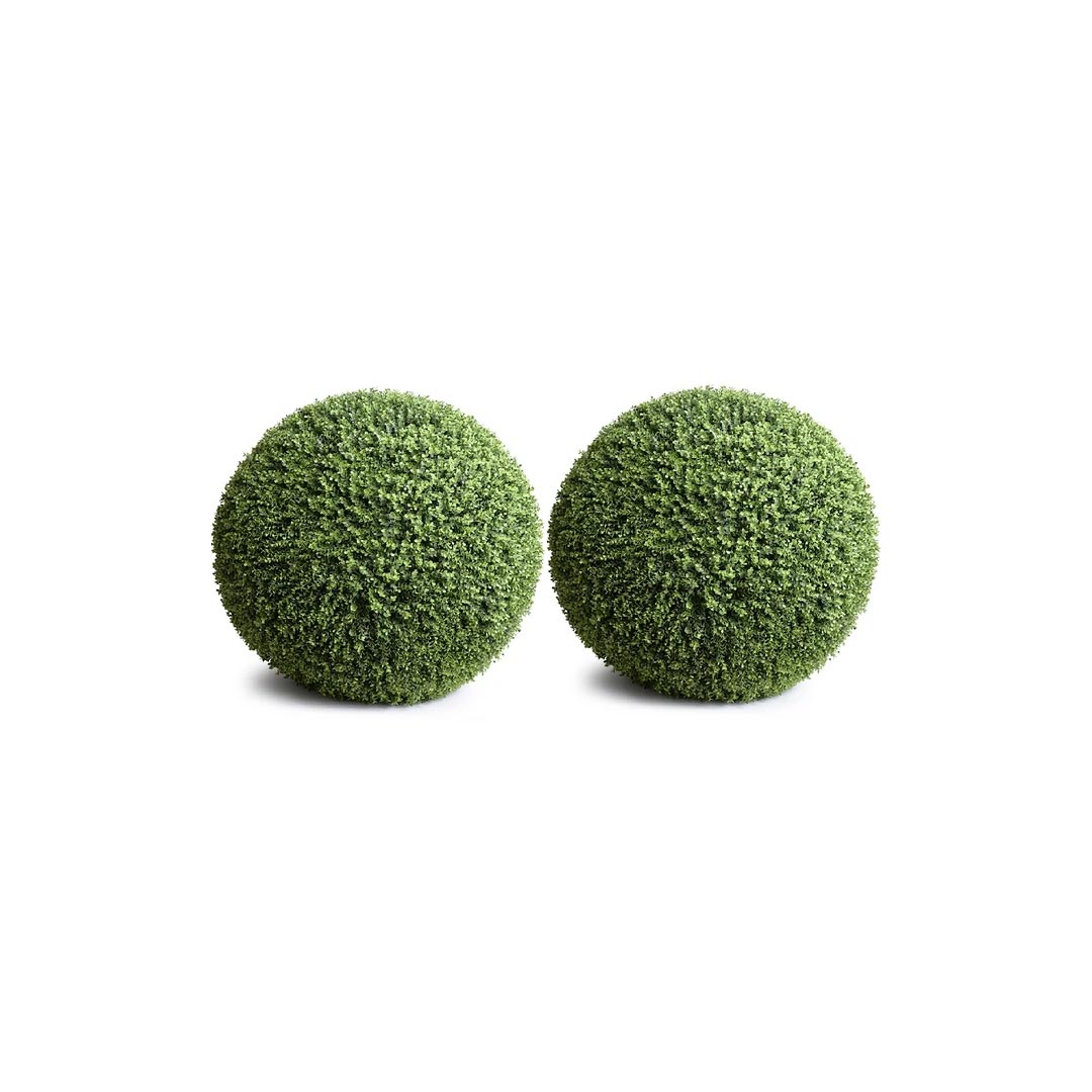 highest quality UV safe faux boxwood ball topiary outdoor safe artificial boxwood best quality