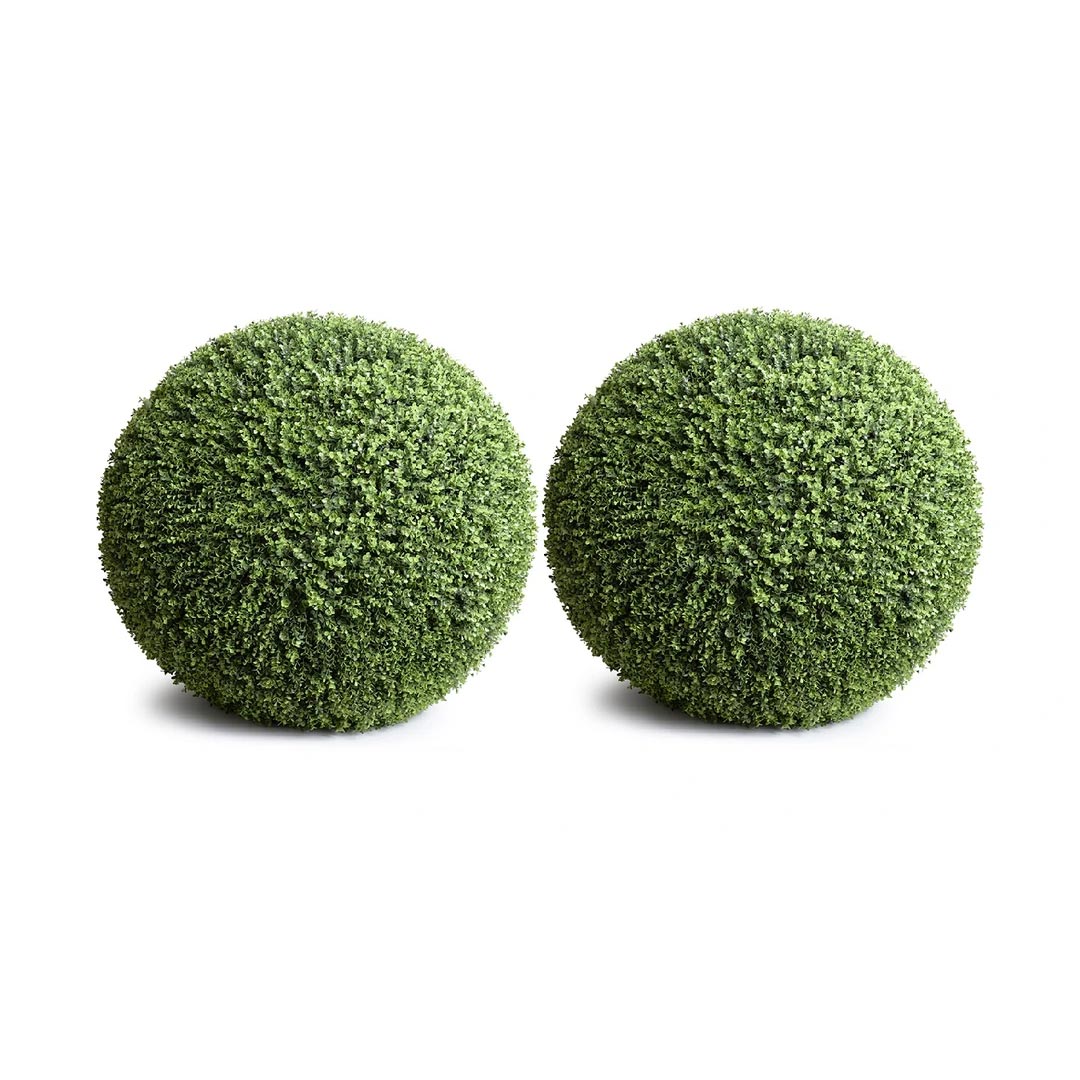 highest quality UV safe faux boxwood ball topiary outdoor safe artificial boxwood best quality