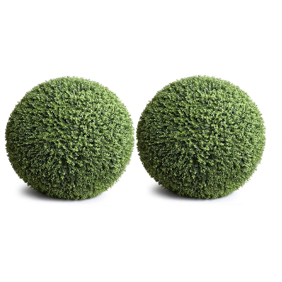 highest quality UV safe faux boxwood ball topiary outdoor safe artificial boxwood best quality