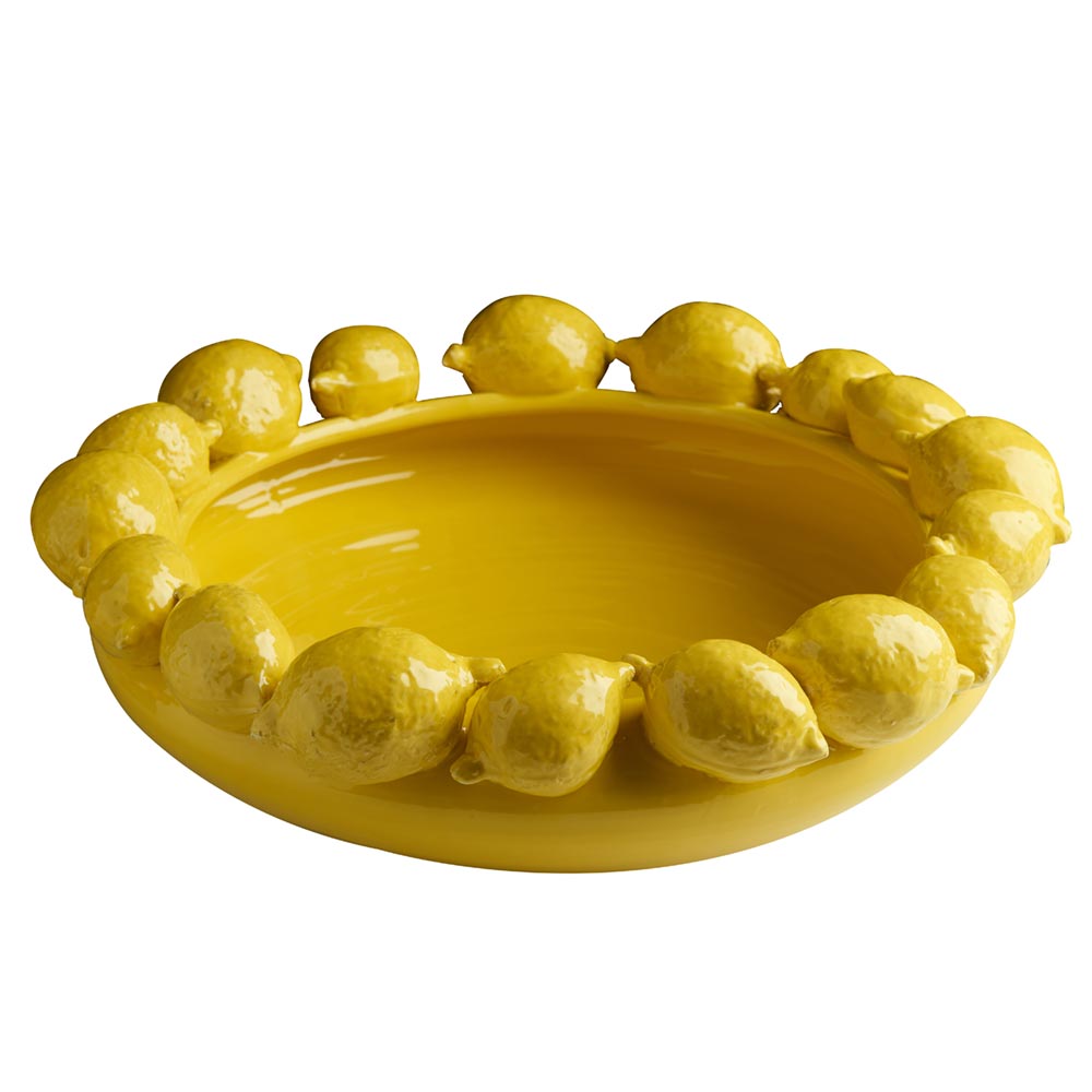 Lemon bowl Italian lemons bowl handmade citron bowl ceramic lemon pot