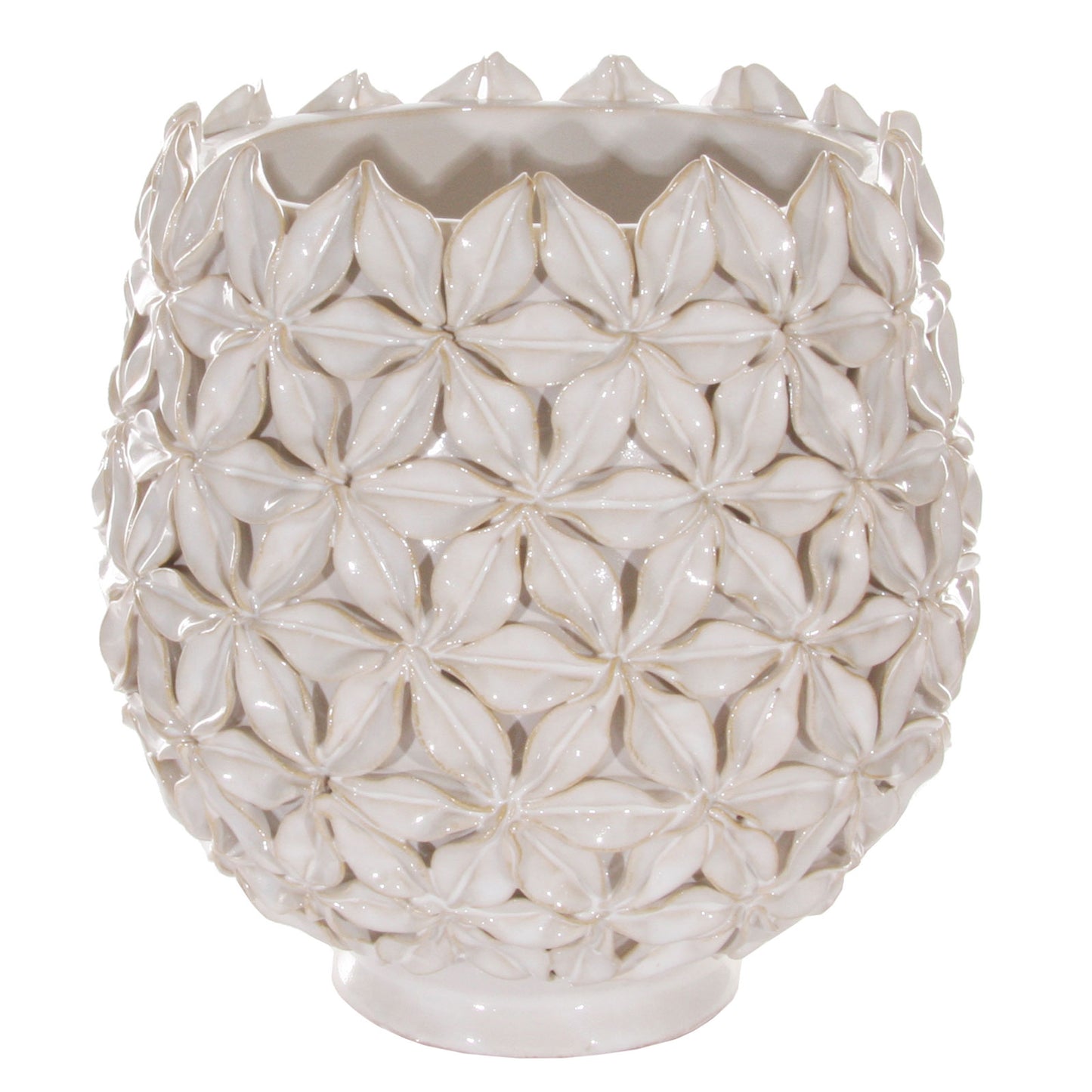 Lilly Pot White