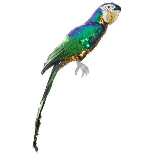 Sequin Parrot Standing