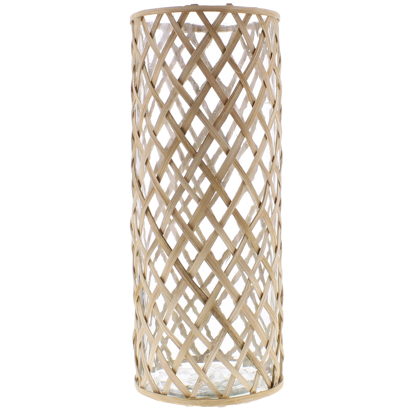 Woven Cane Vase