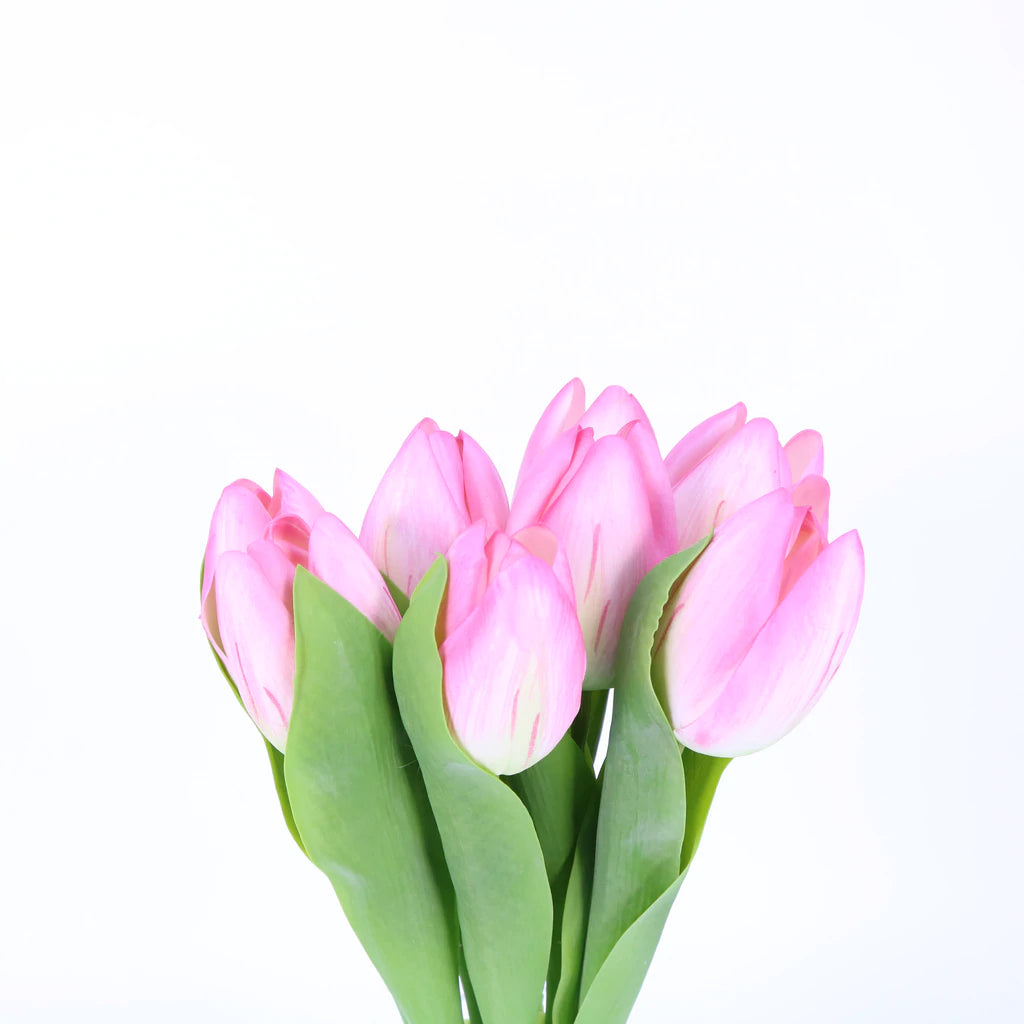 Dutch Tulip Bunch Pink 17"