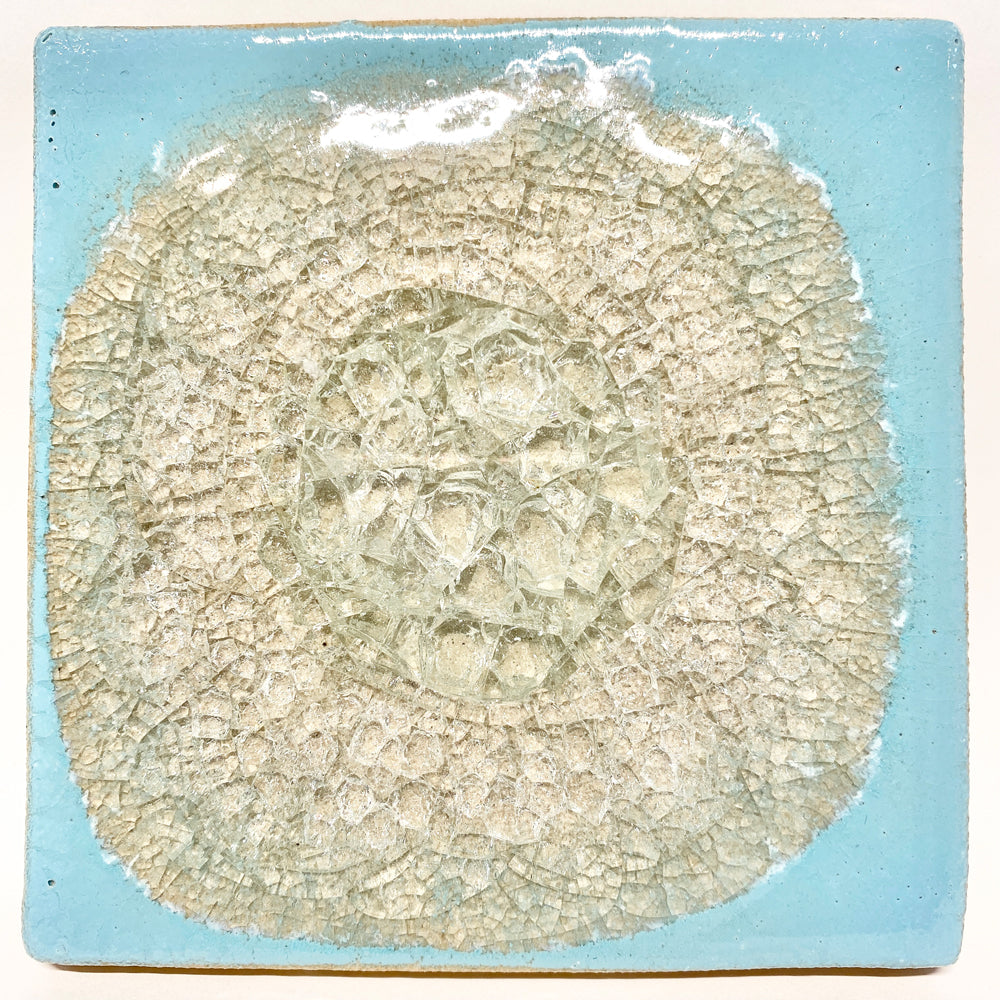 Ceramic Glazed Coaster 4" (More colors)