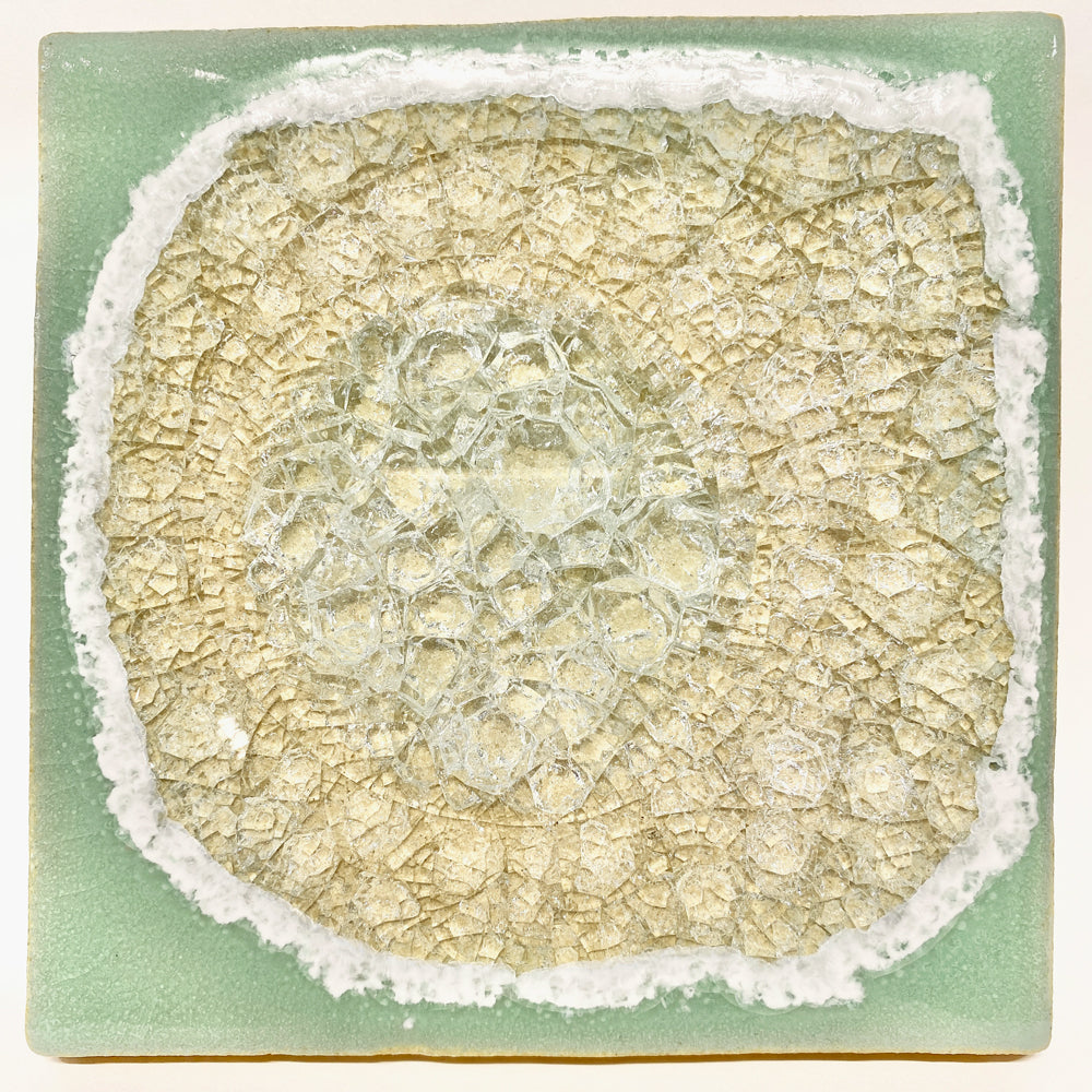 Ceramic Glazed Coaster 4" (More colors)