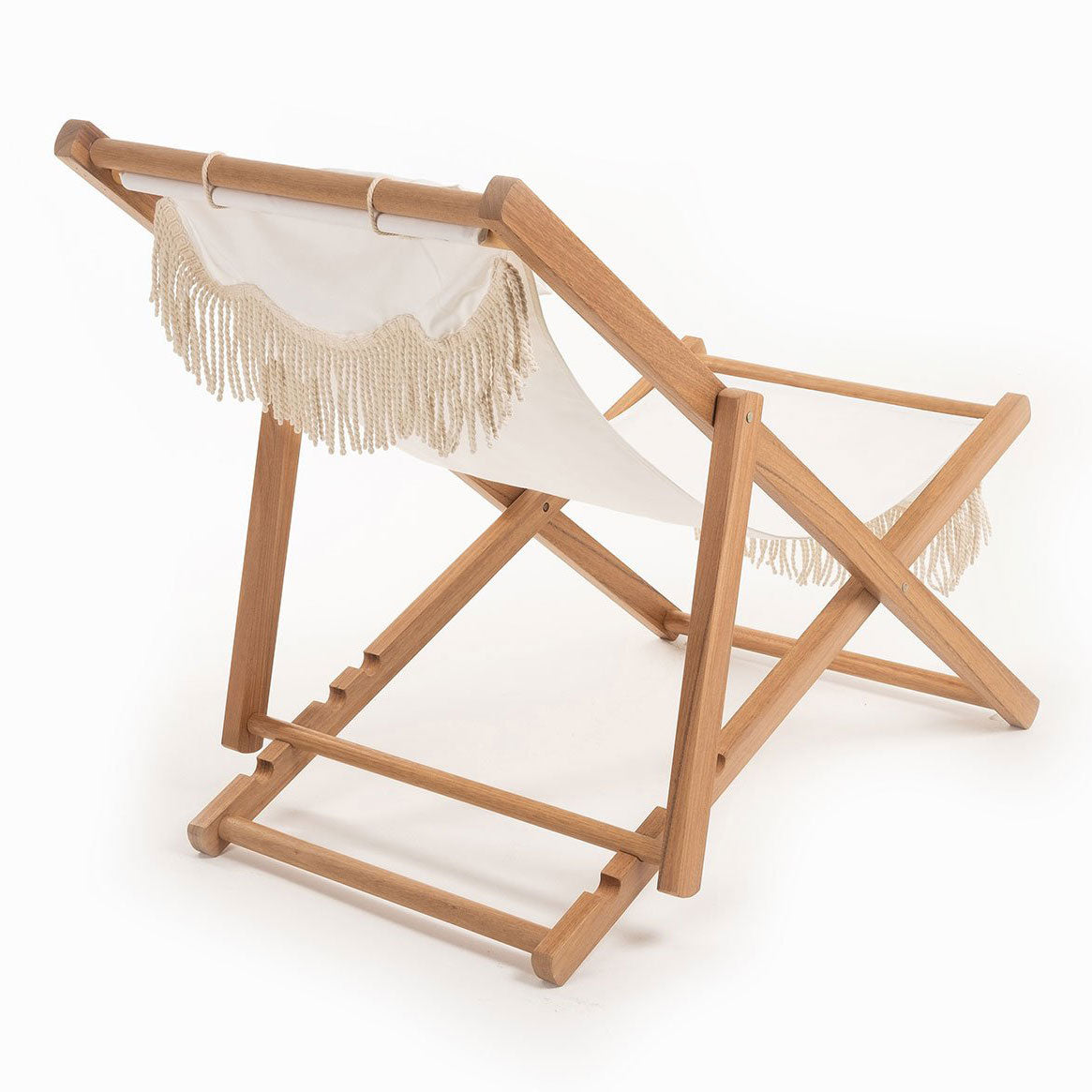 Vintage White Sling Chair