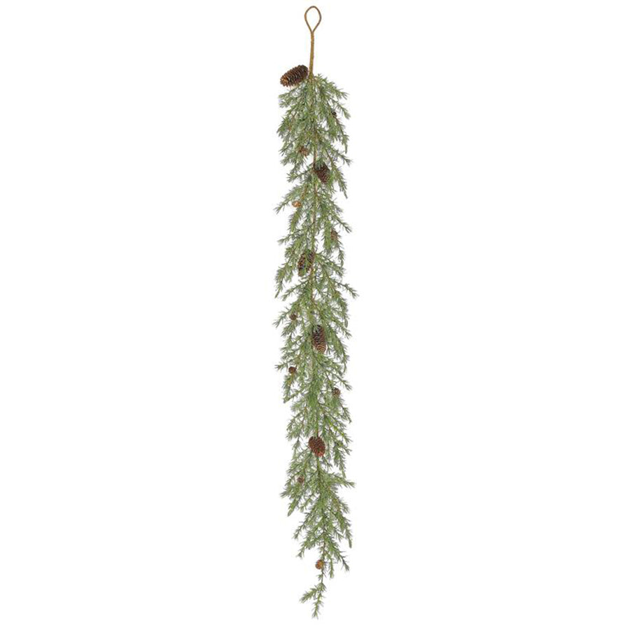 Faux Cypress Garland 6'