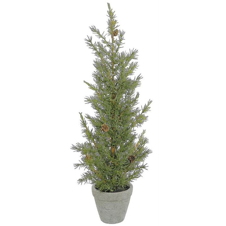 Faux Cypress Tree in Pot 28"