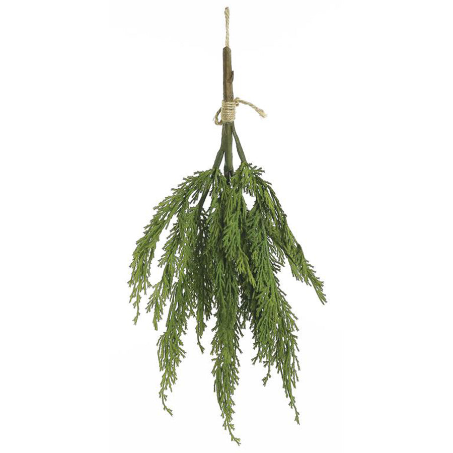 Faux Hanging Cedar 21"