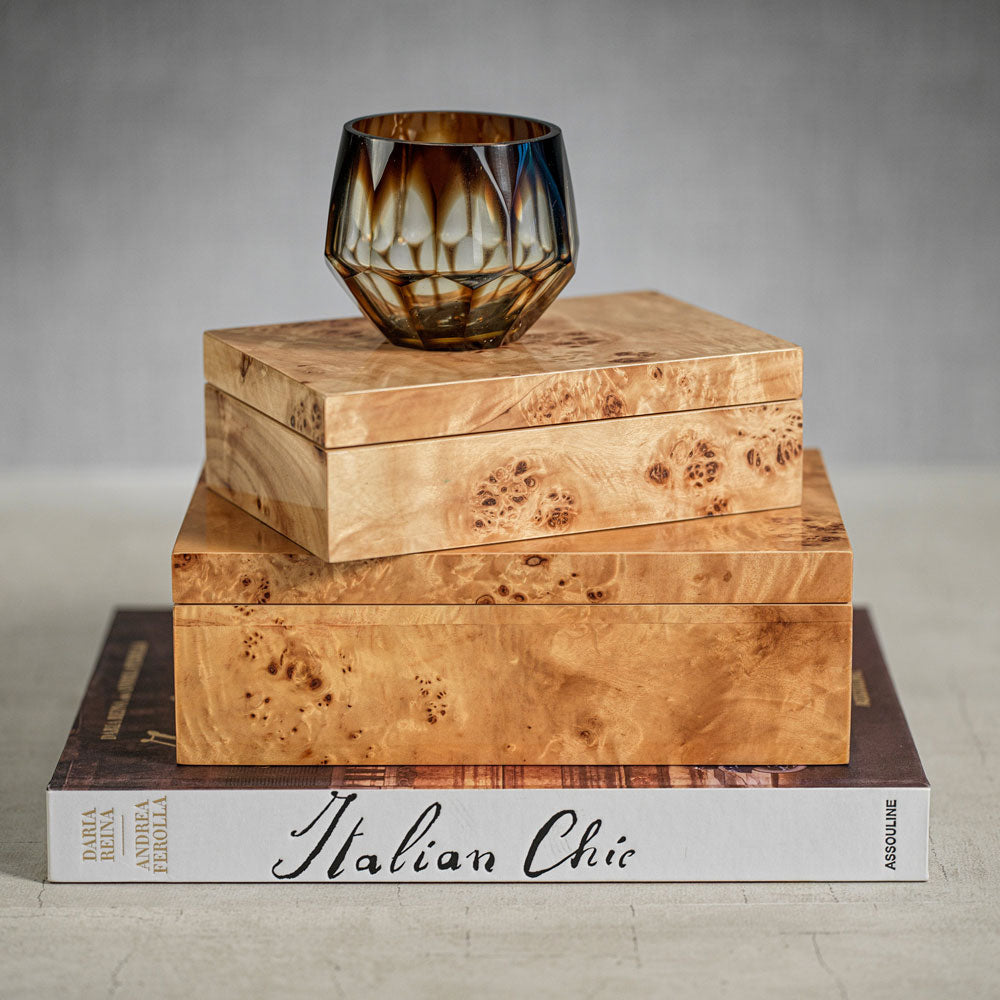 Burl Wood Box