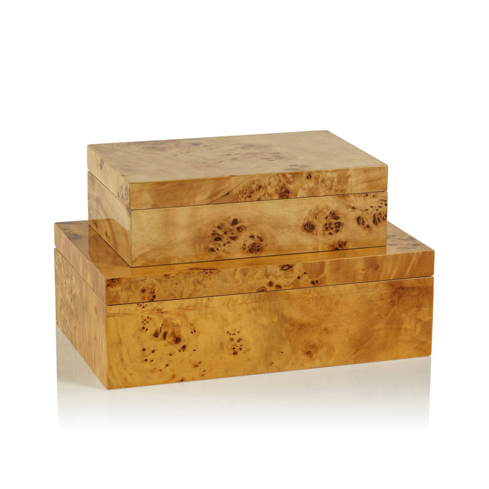 Burl Wood Box