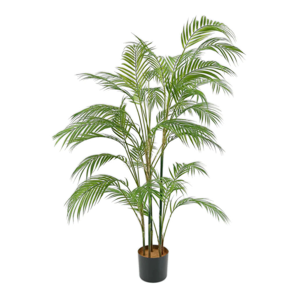 palm leaf artificial plant Areca Palm Tree 4'