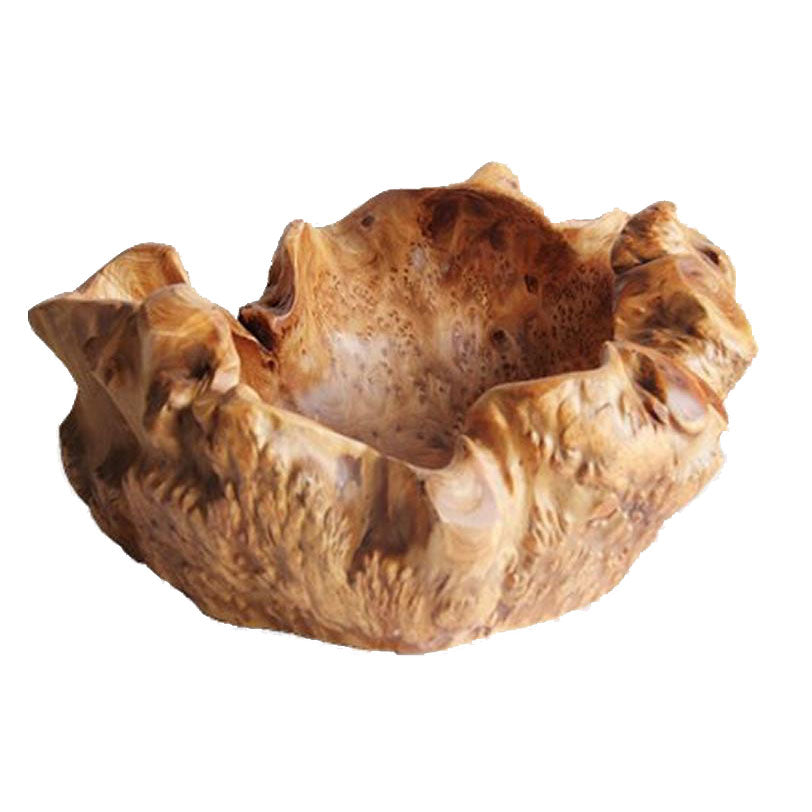 Burl Live Edge Wood Bowl