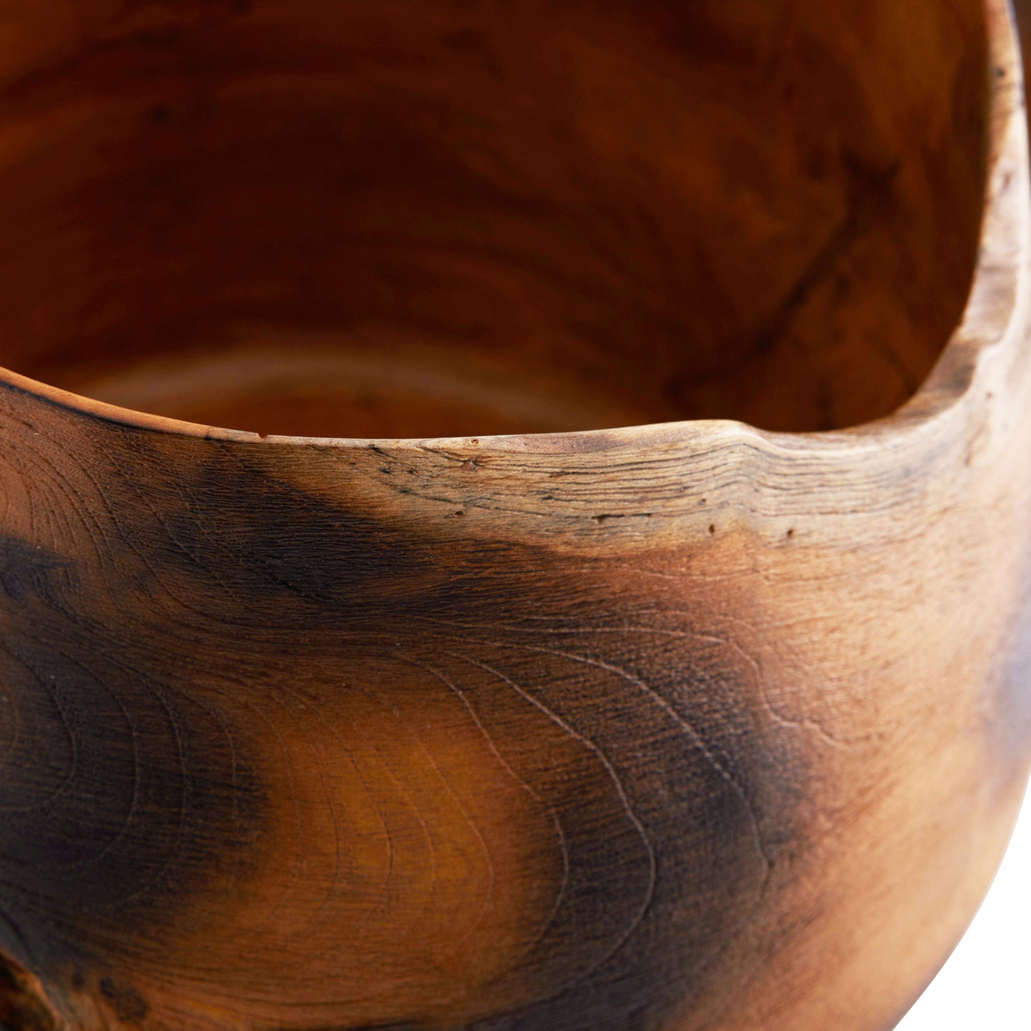 Chipola Teak Vase