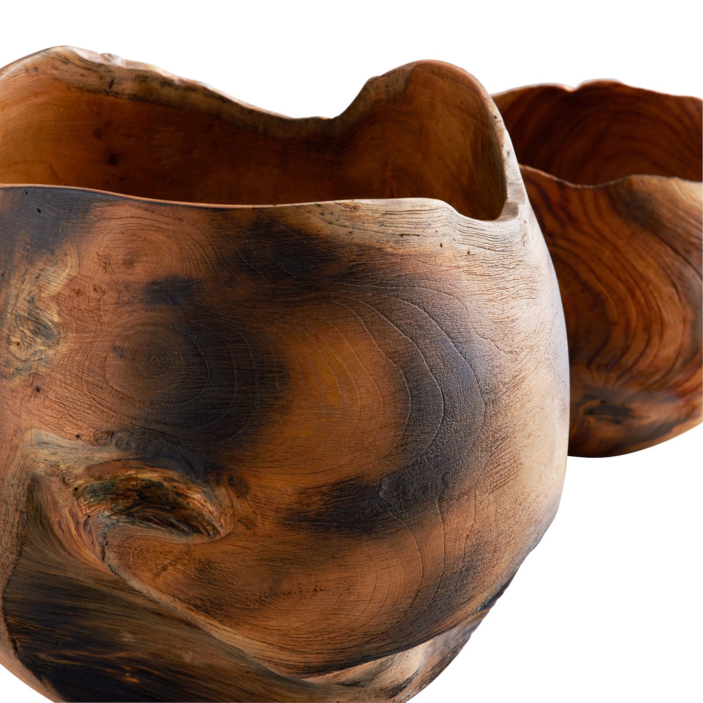Chipola Teak Vase