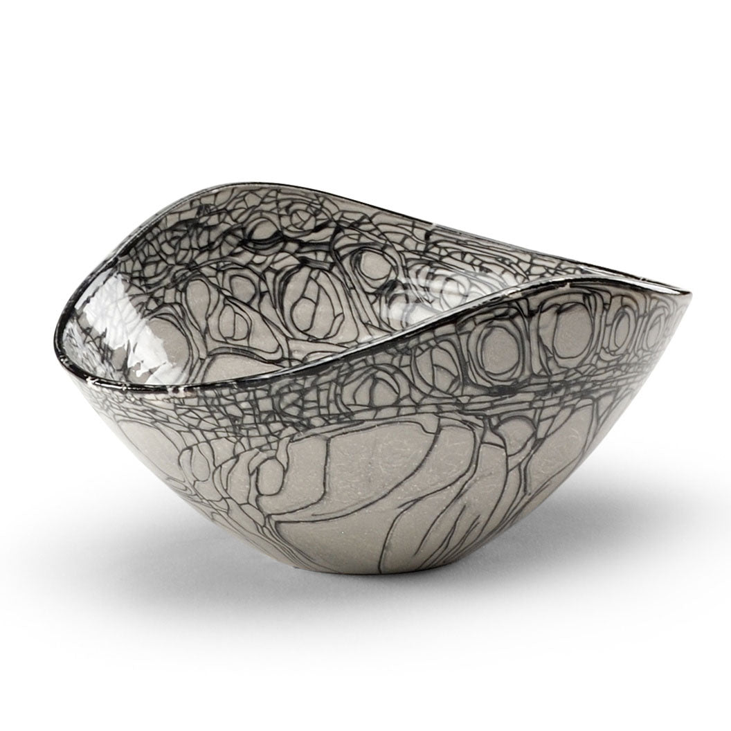 Dedham Bowl White & Black
