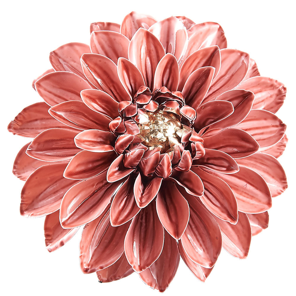 Lacquered Dahlia Clip-On 6"