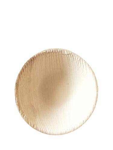 Disposable Palm Leaf Mini Bowls (25 pieces)