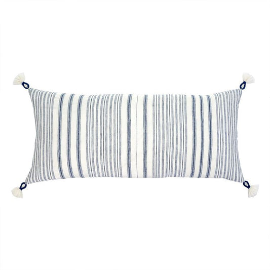 Linen Pillow Gibbs Stripe 34"