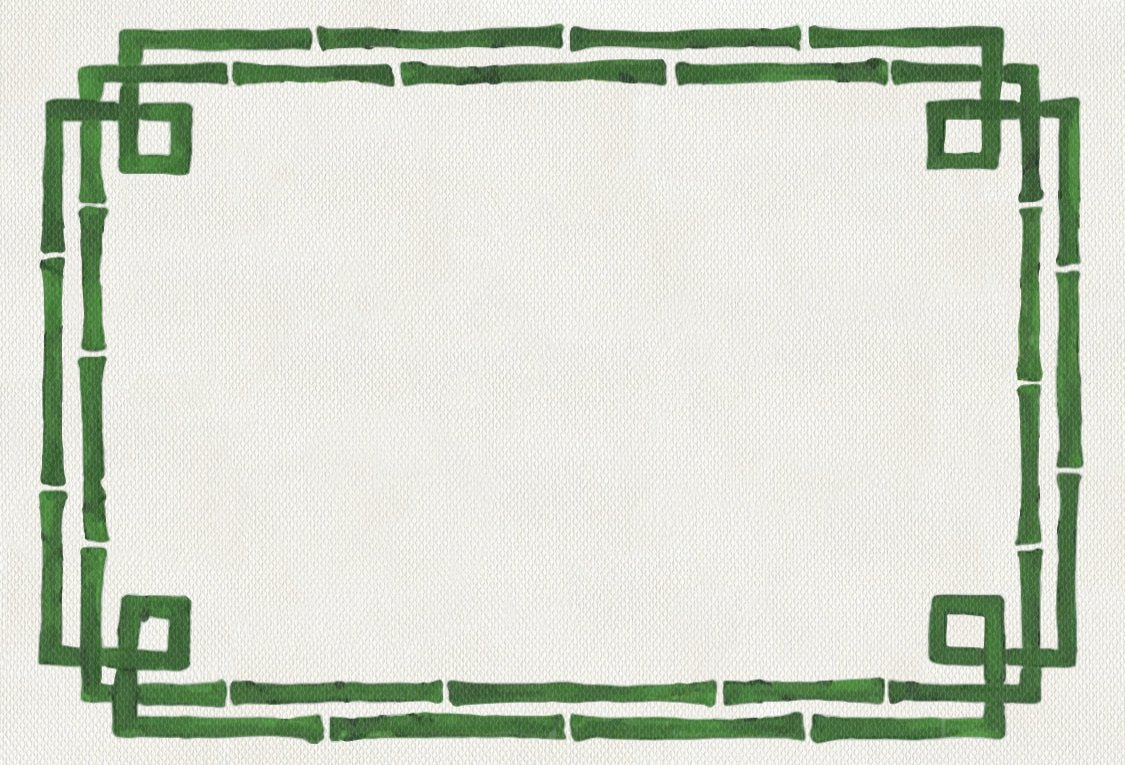 Green Bamboo Placemat (24pk)