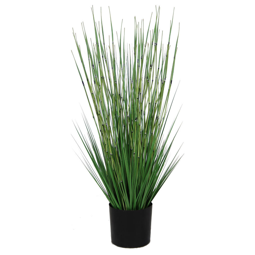 grass for potted plants Horsetail Faux Grass Plant Potted – Palm Bungalow