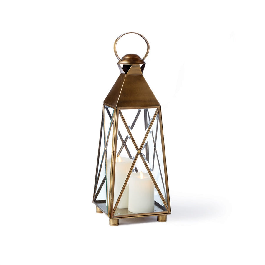nautical brass Lantern brass candleholder brass hurricane metal nautical glass lantern