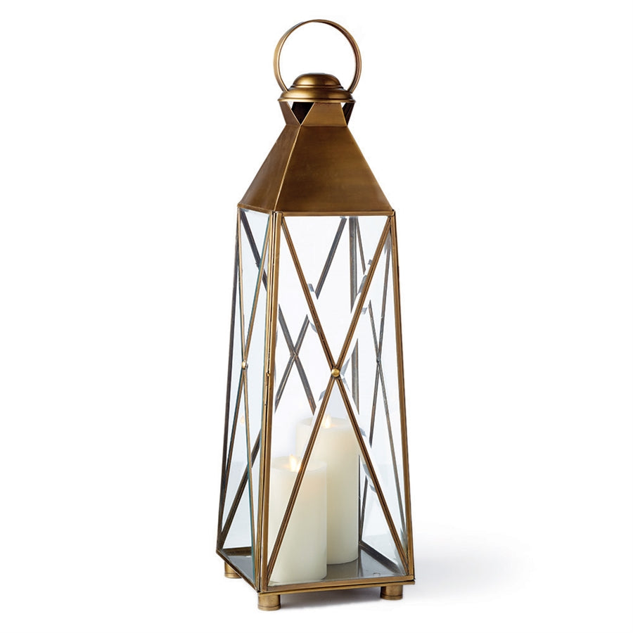 nautical brass Lantern brass candleholder brass hurricane metal nautical glass lantern