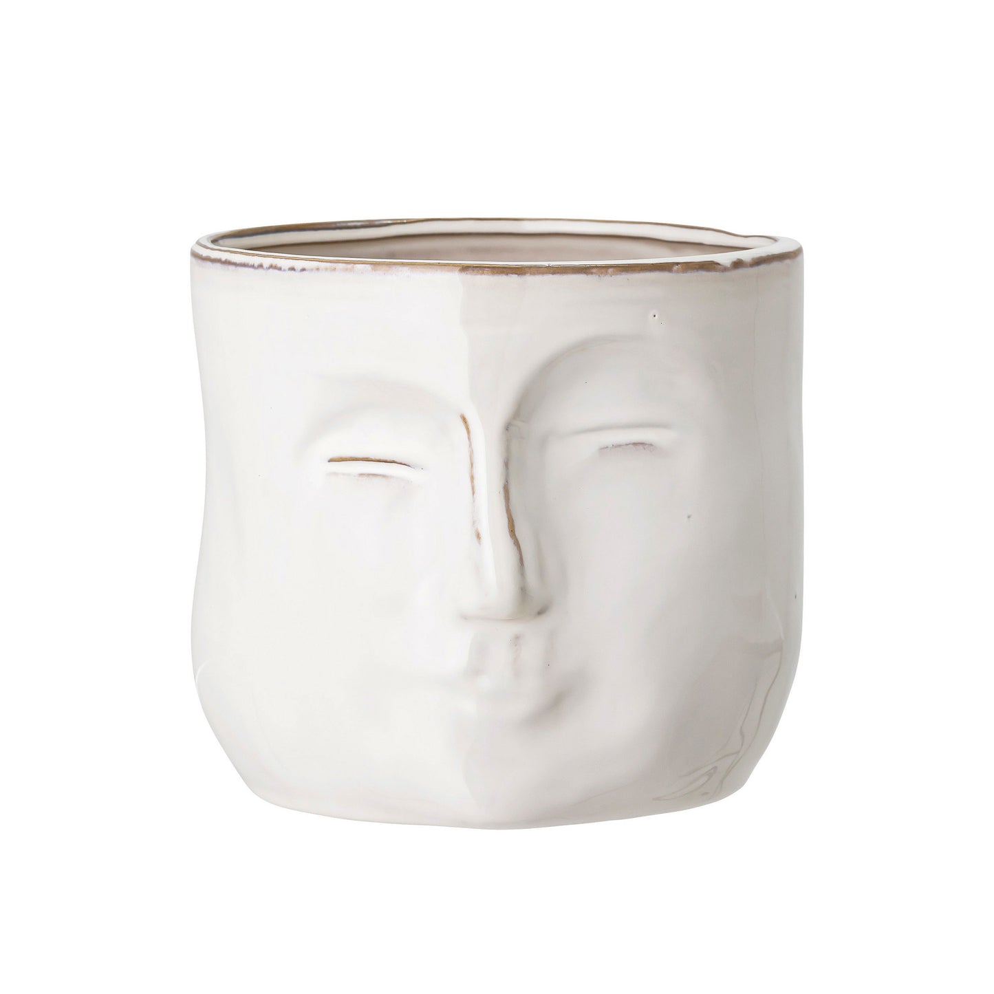 Rusty Face Vase
