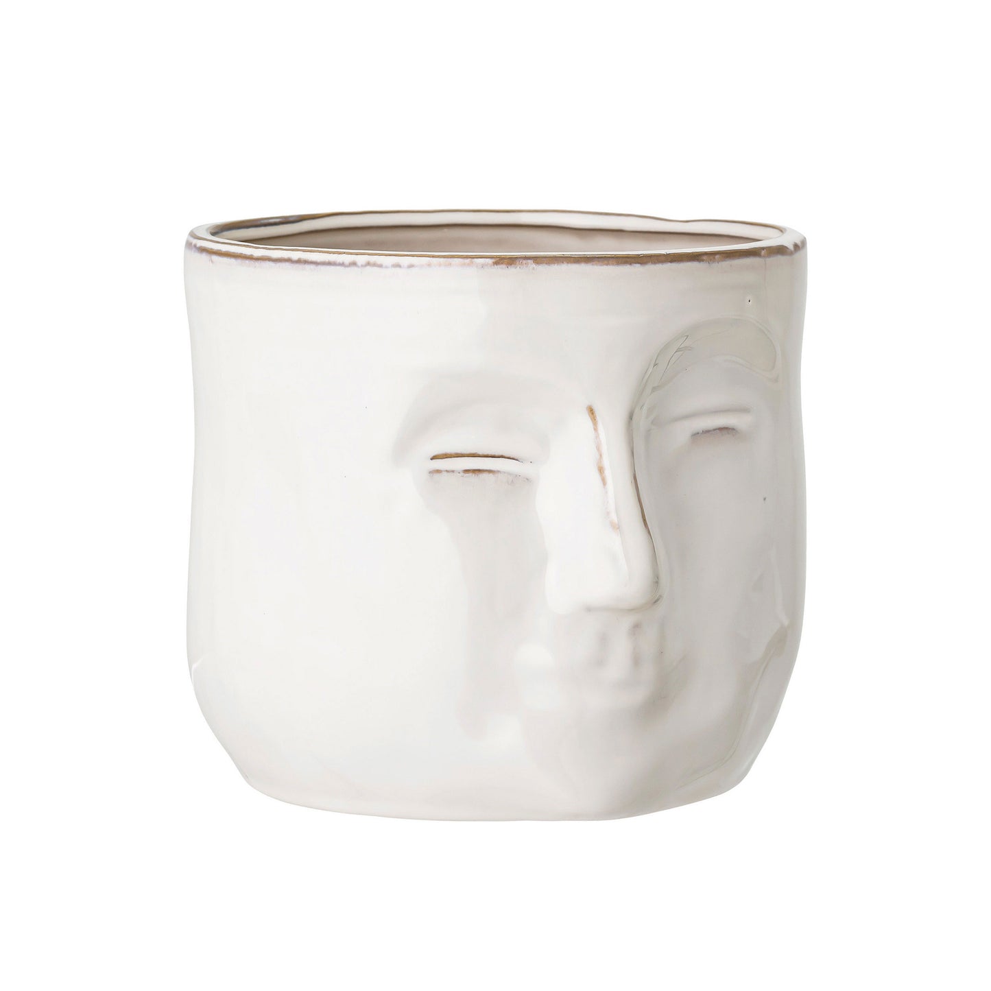 Rusty Face Vase