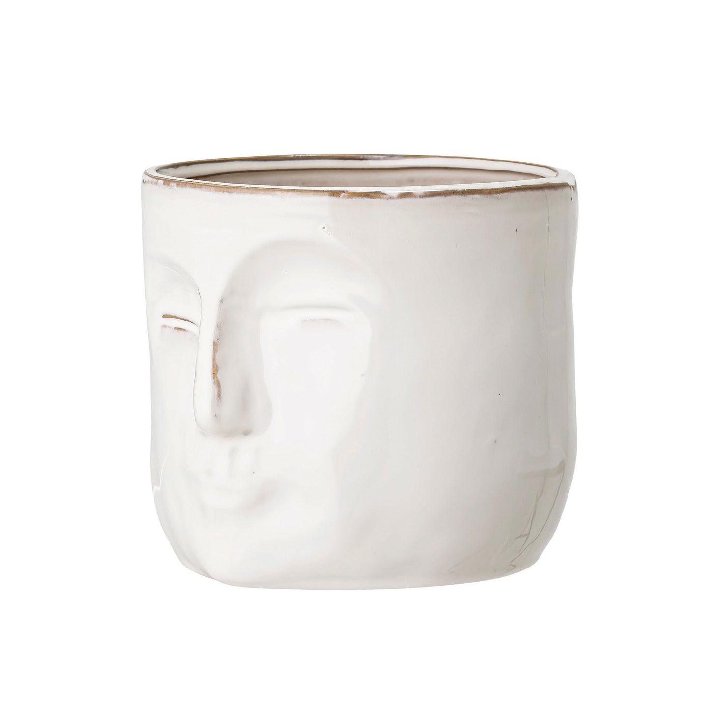 Rusty Face Vase