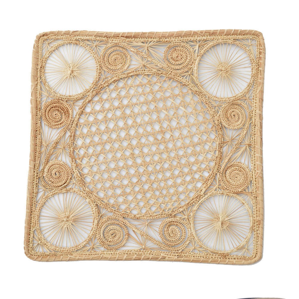 Serranilla Square Iraca Placemat
