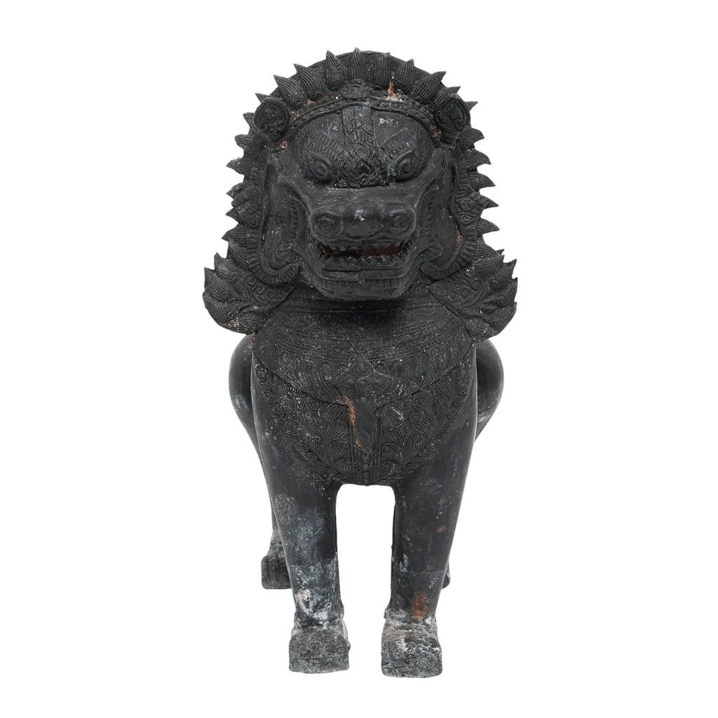 Bronze Thai "Singha" Guardian Lion