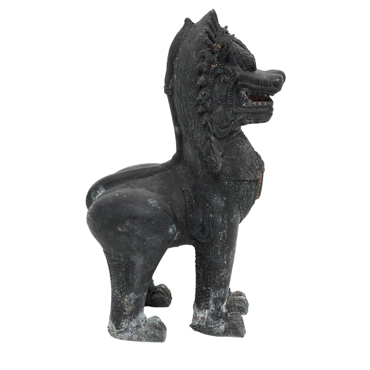 Bronze Thai "Singha" Guardian Lion