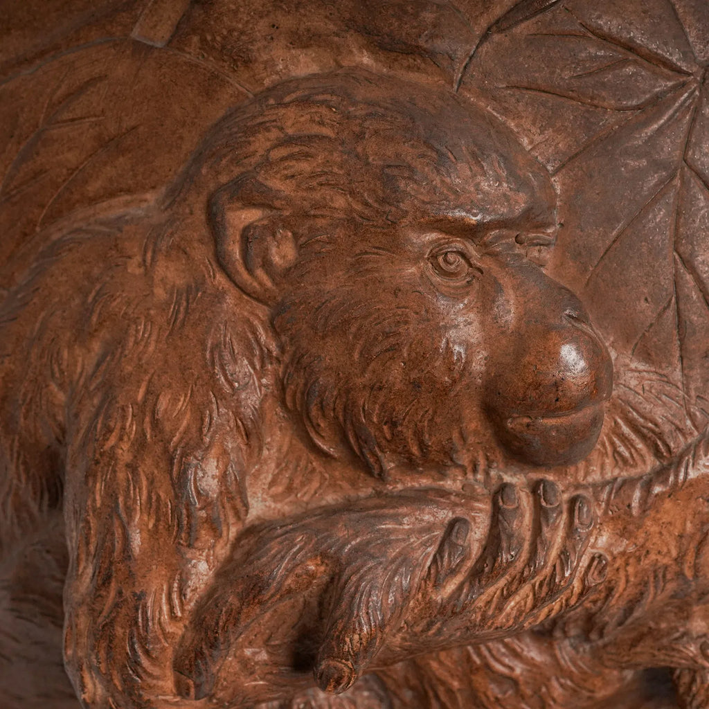 Japanese Monkey Relief Jardiniere