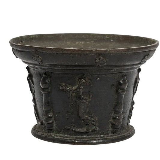 17th Century French Bronze Mortar