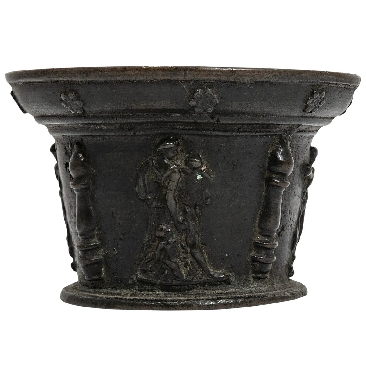 17th Century French Bronze Mortar