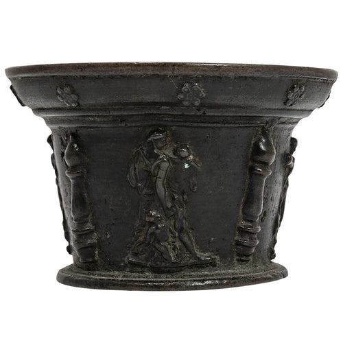 17th Century French Bronze Mortar