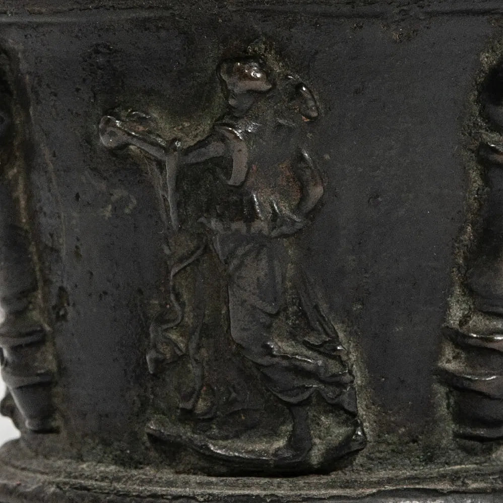 17th Century French Bronze Mortar