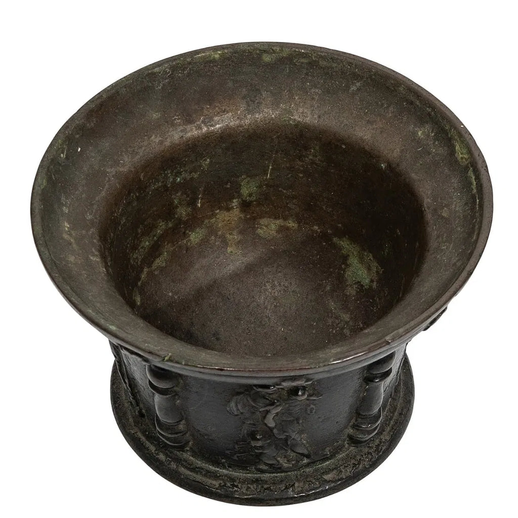 17th Century French Bronze Mortar
