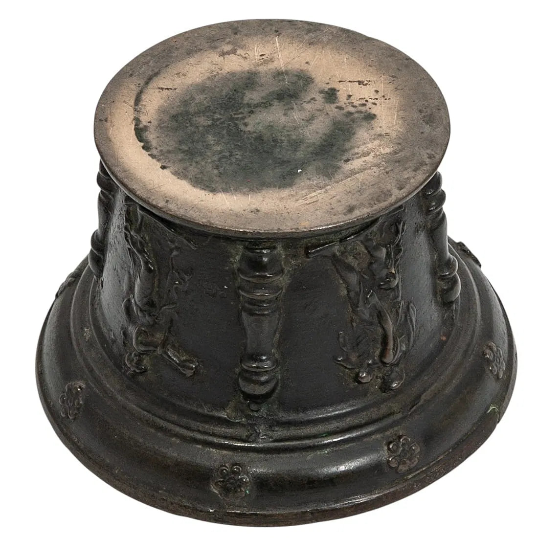 17th Century French Bronze Mortar
