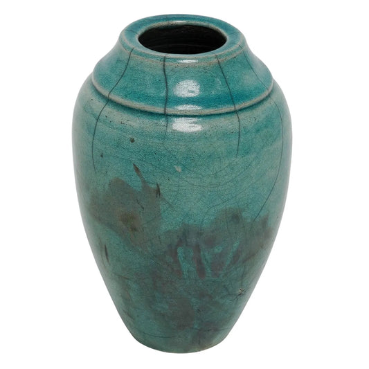 Teal Vase Small