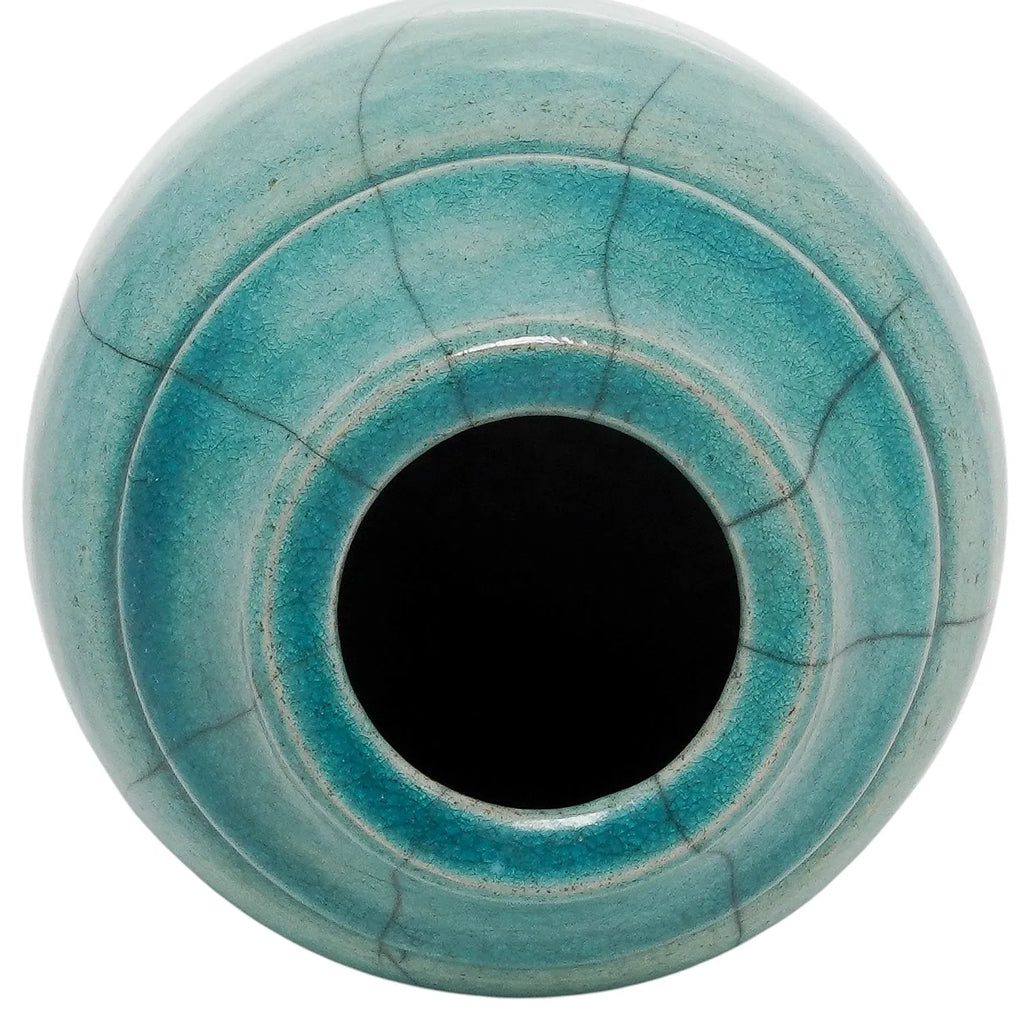 Teal Vase Small