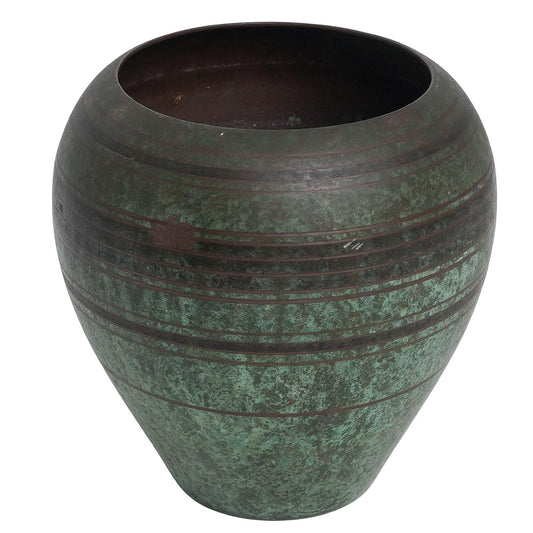 Verdigris Bronze Vase by Carl Sorensen