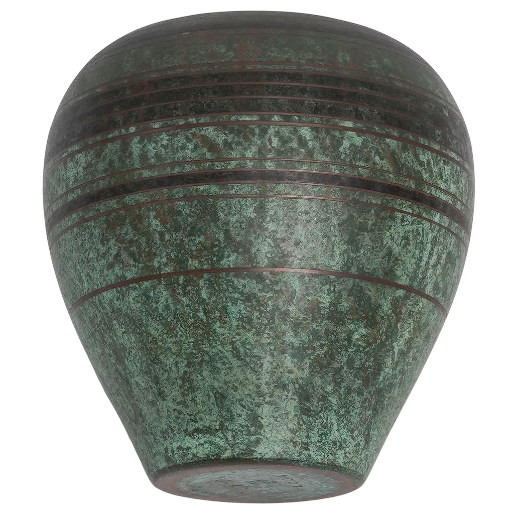 Verdigris Bronze Vase by Carl Sorensen