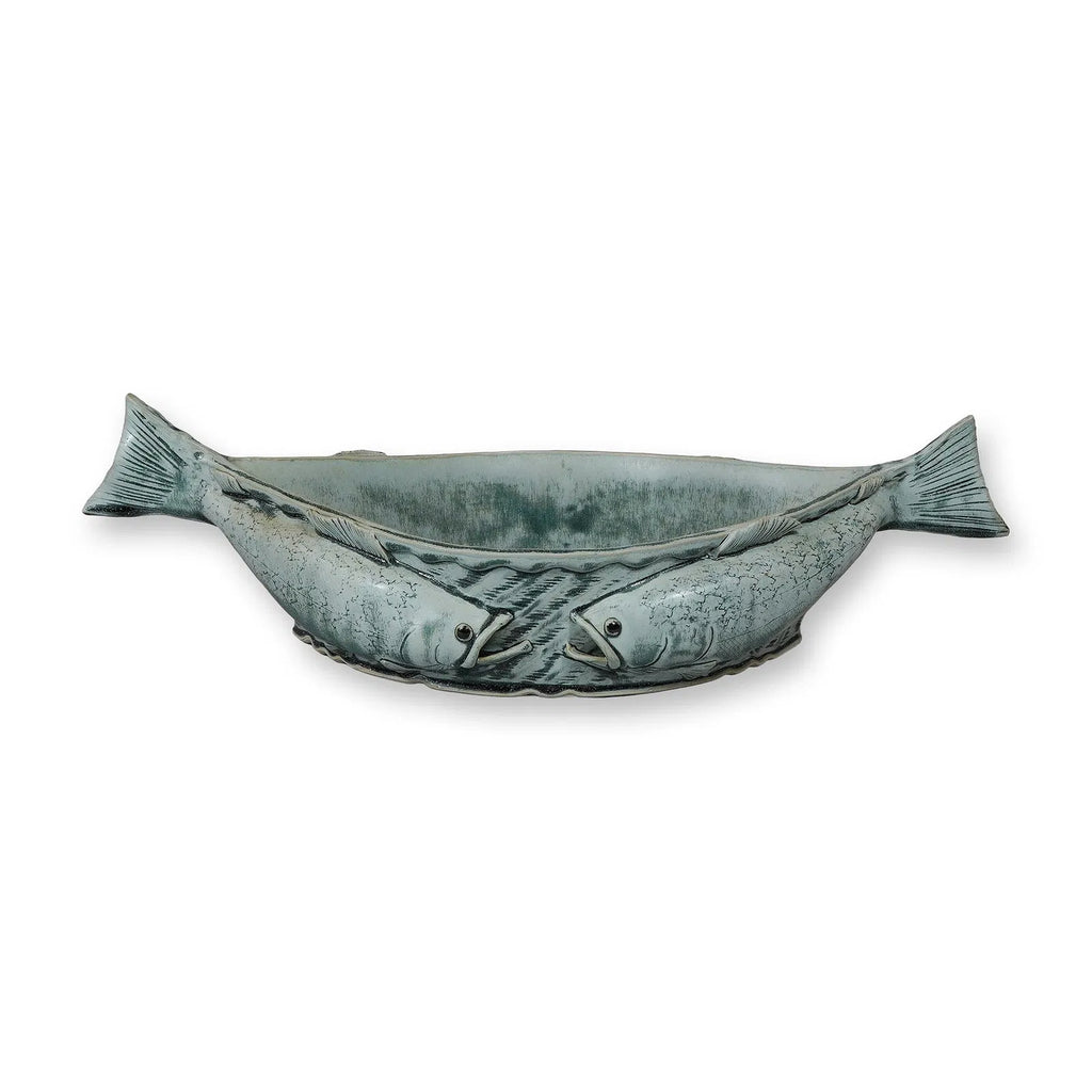 Stoneware Fish Motif Bowl