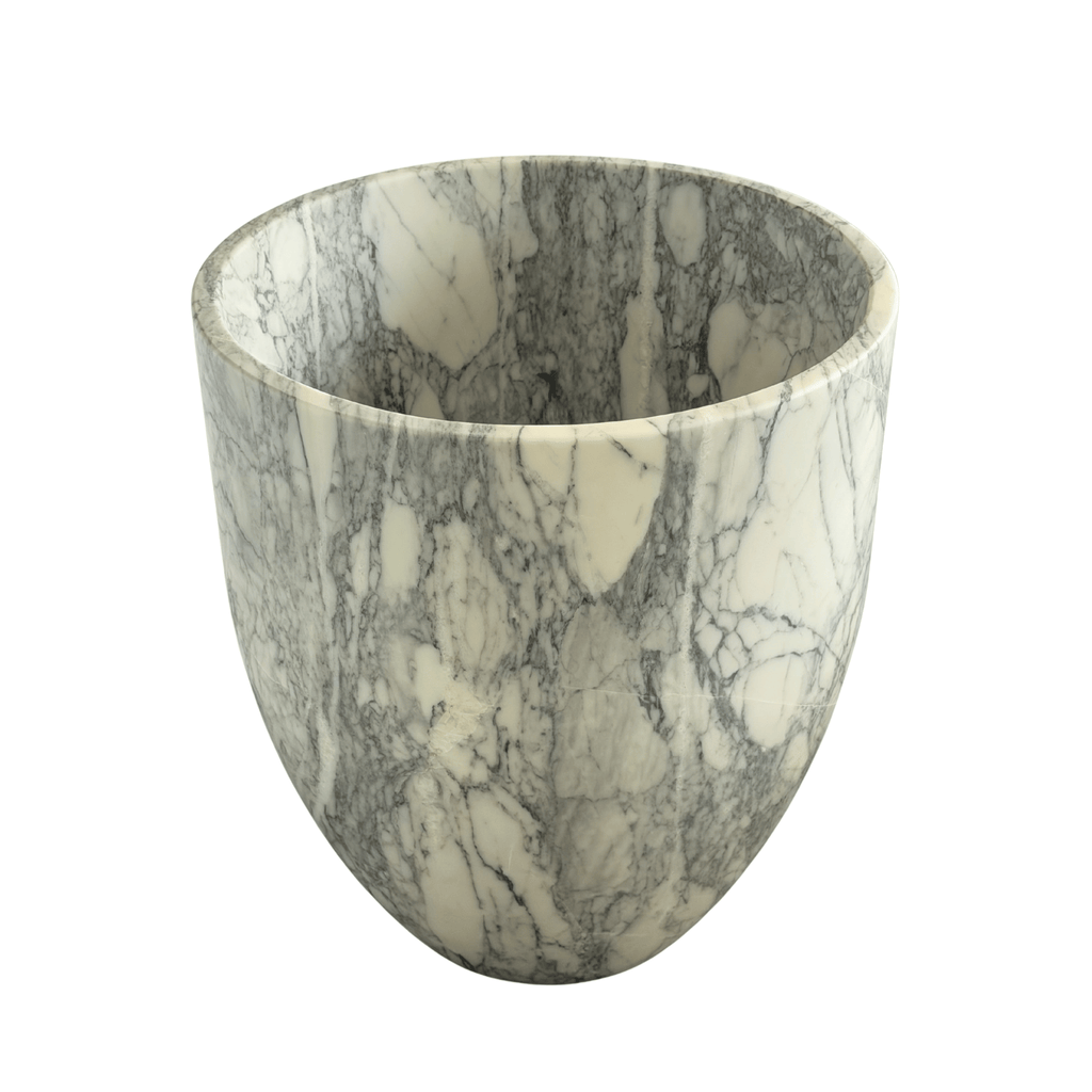 Arabescato Marble Planter