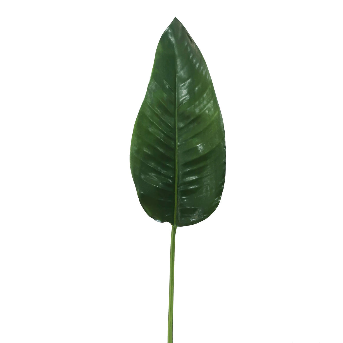 Faux Bird of Paradise Leaf 48"