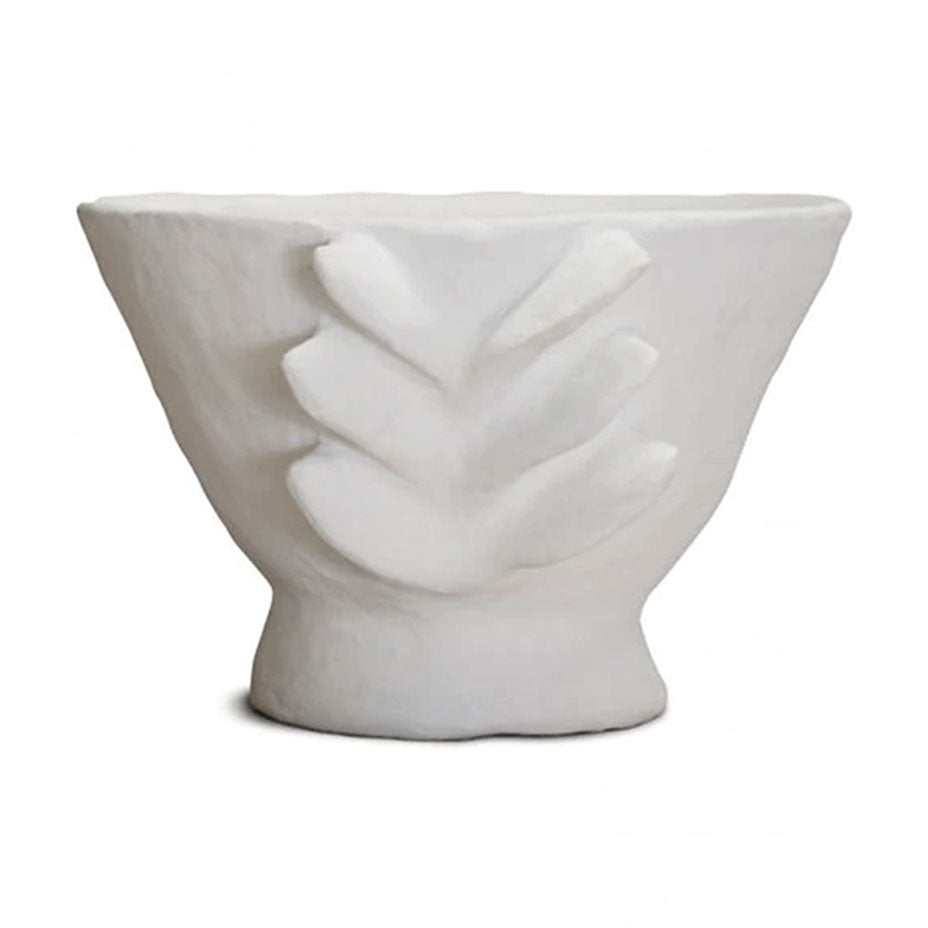 Hermes Winged Footed Bowl, Whitewash